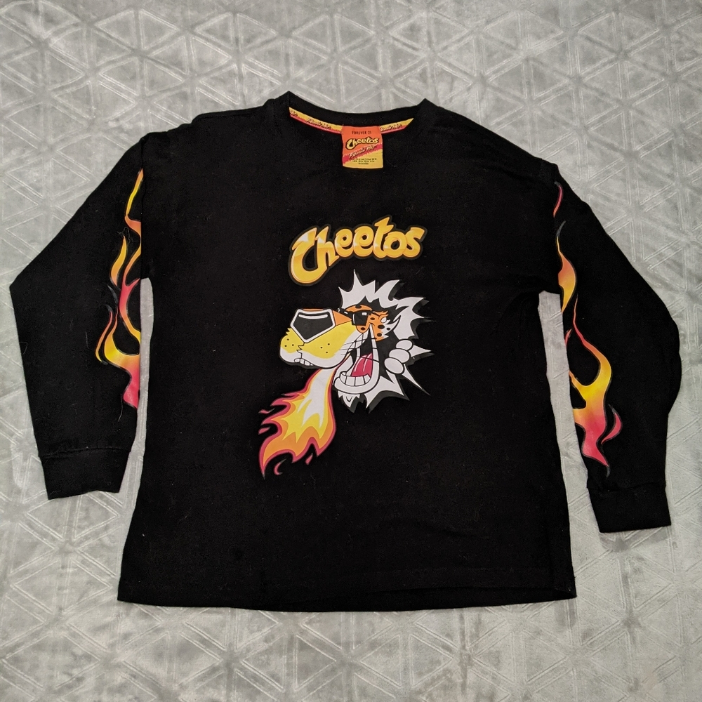 Flaming Hot Cheetos Men's M Long Sleeve Forever 21